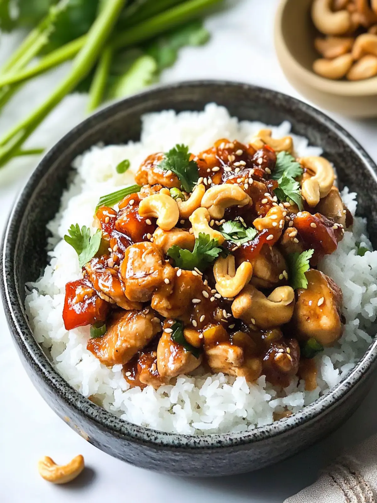Slow Cooker Cashew Chicken