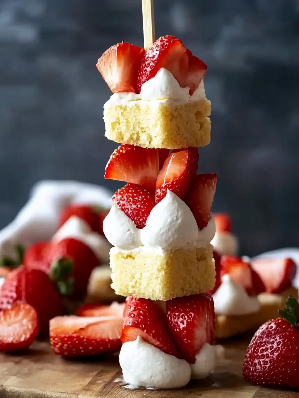 Irresistible Strawberry Shortcake Kabobs for Summer Fun 3 Irresistible Strawberry Shortcake Kabobs