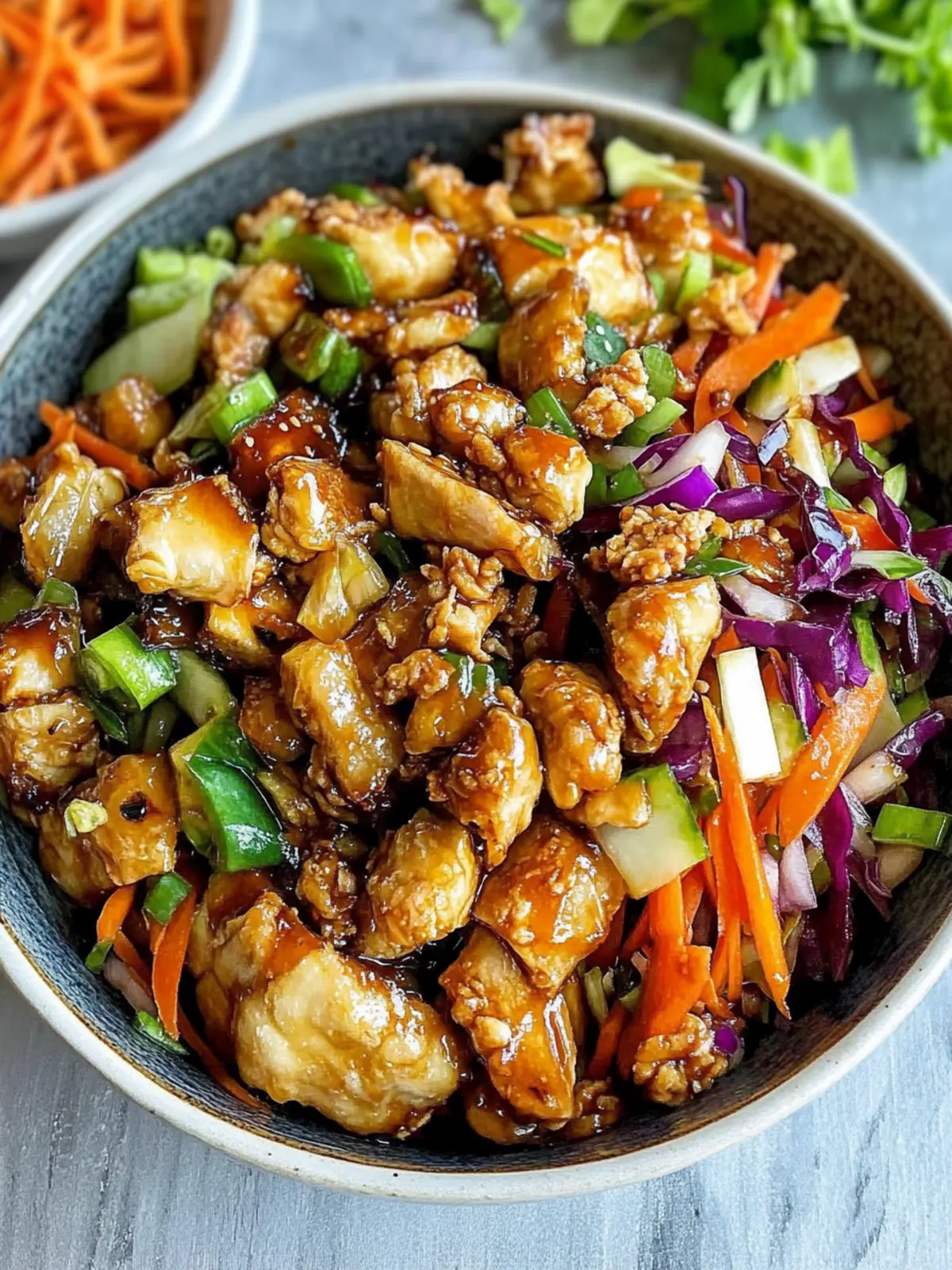 Savory Blackstone Egg Roll In A Bowl in Just 20 Minutes! 2 Blackstone Egg Roll In A Bowl
