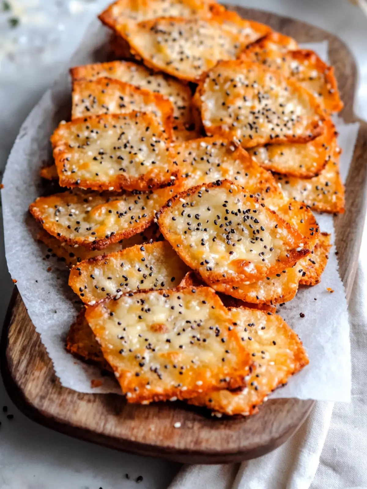 Satisfy Snack Cravings with Keto Everything Bagel Cheese Chips 2 Keto Everything Bagel Cheese Chips