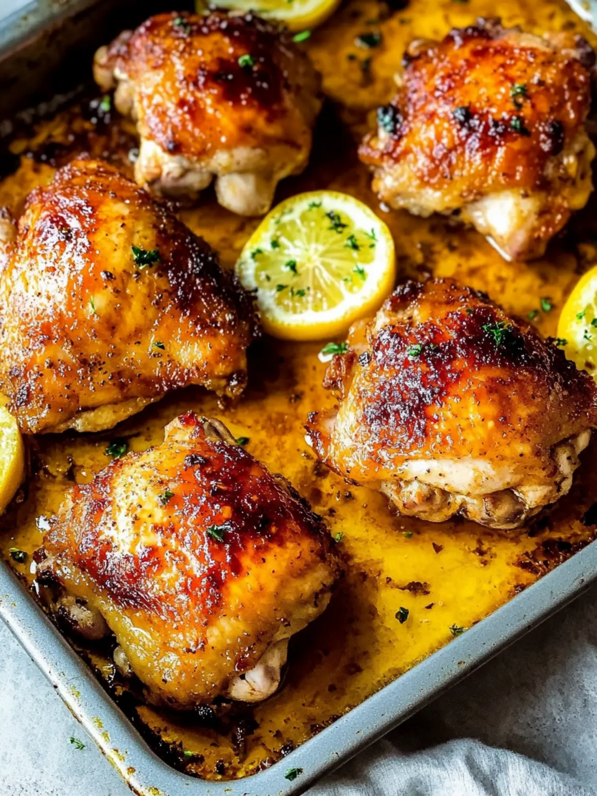 Best Baked Chicken Thighs