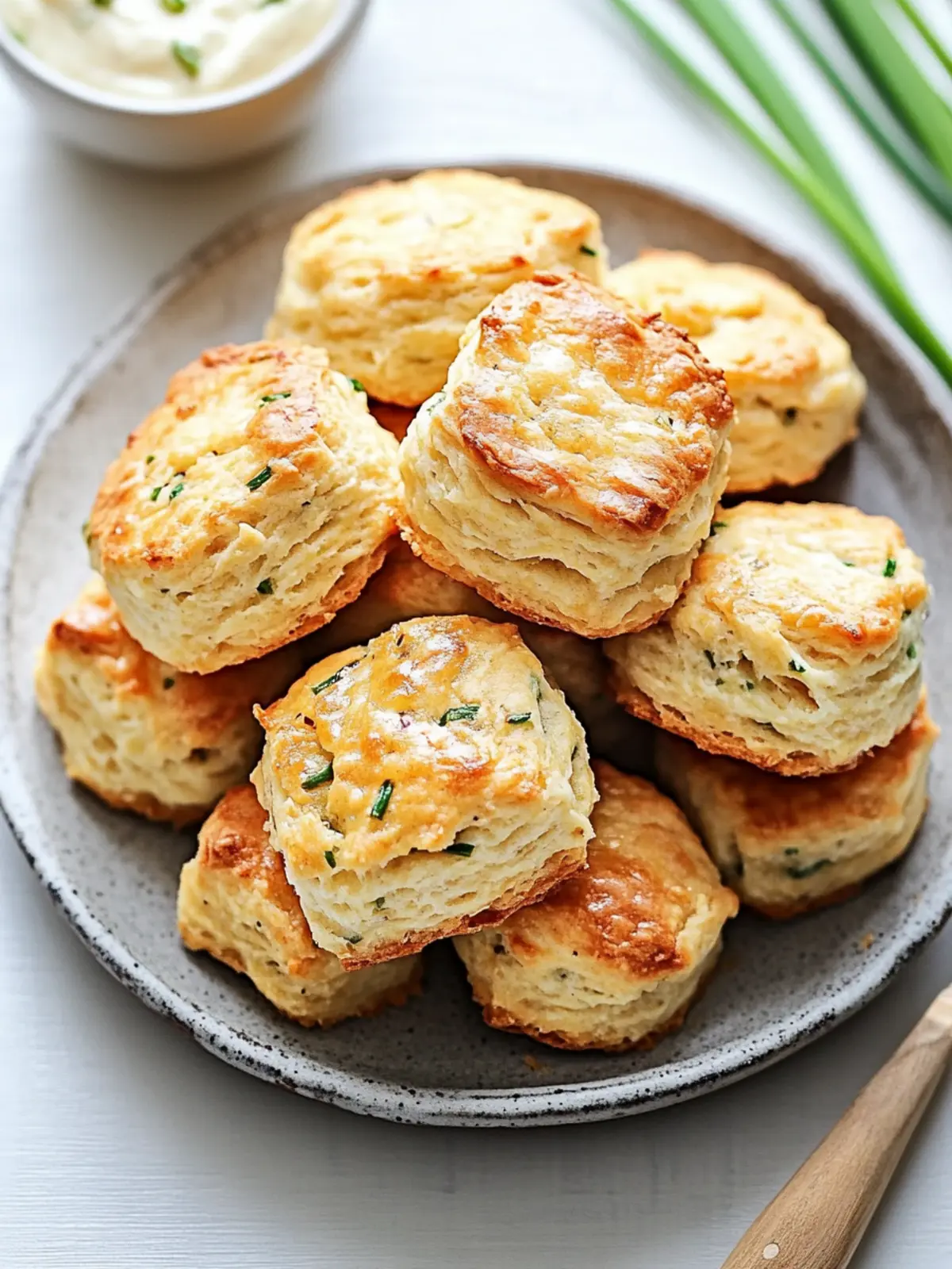 Onion Chive Biscuits