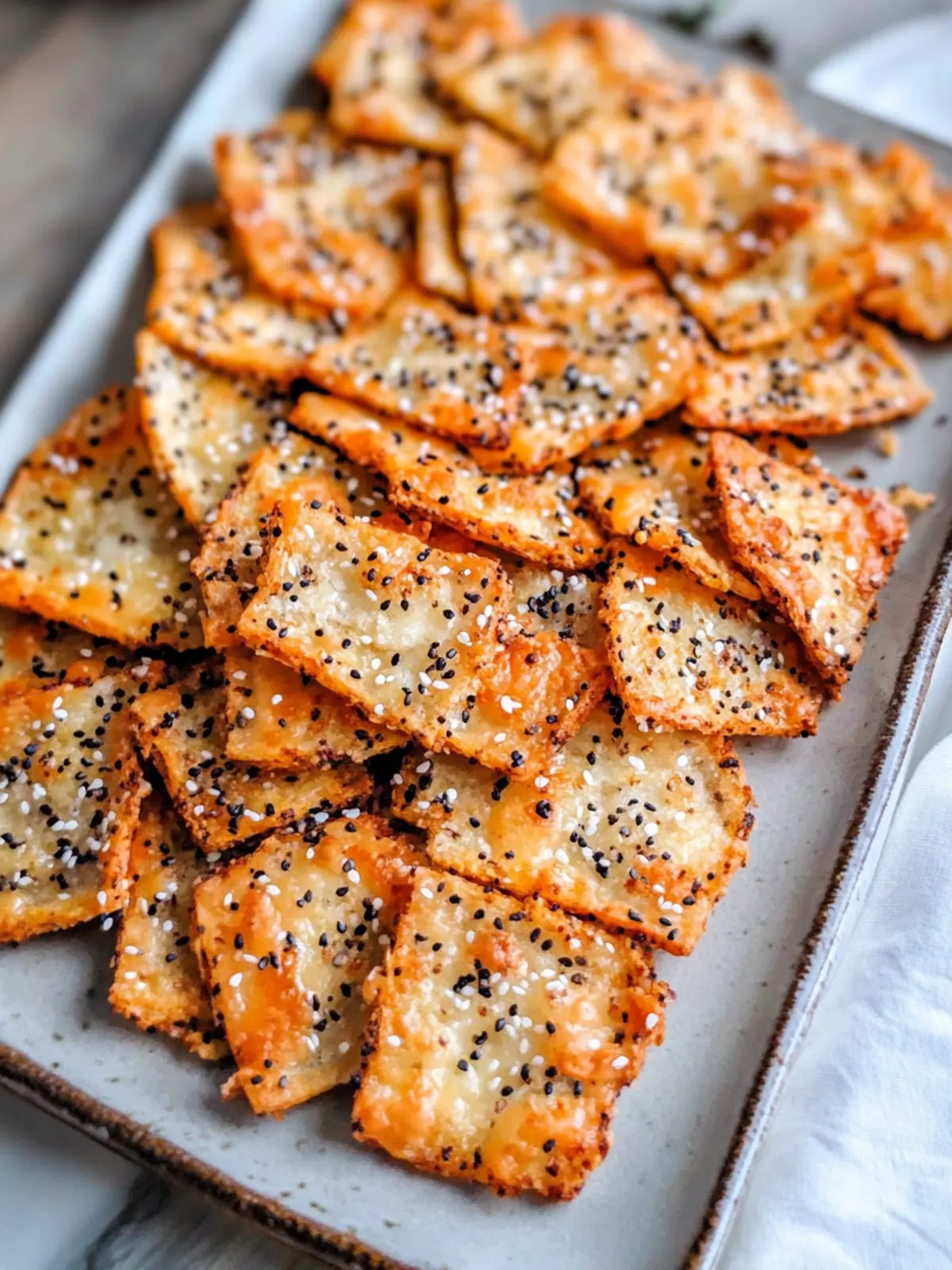 Satisfy Snack Cravings with Keto Everything Bagel Cheese Chips 3 Keto Everything Bagel Cheese Chips