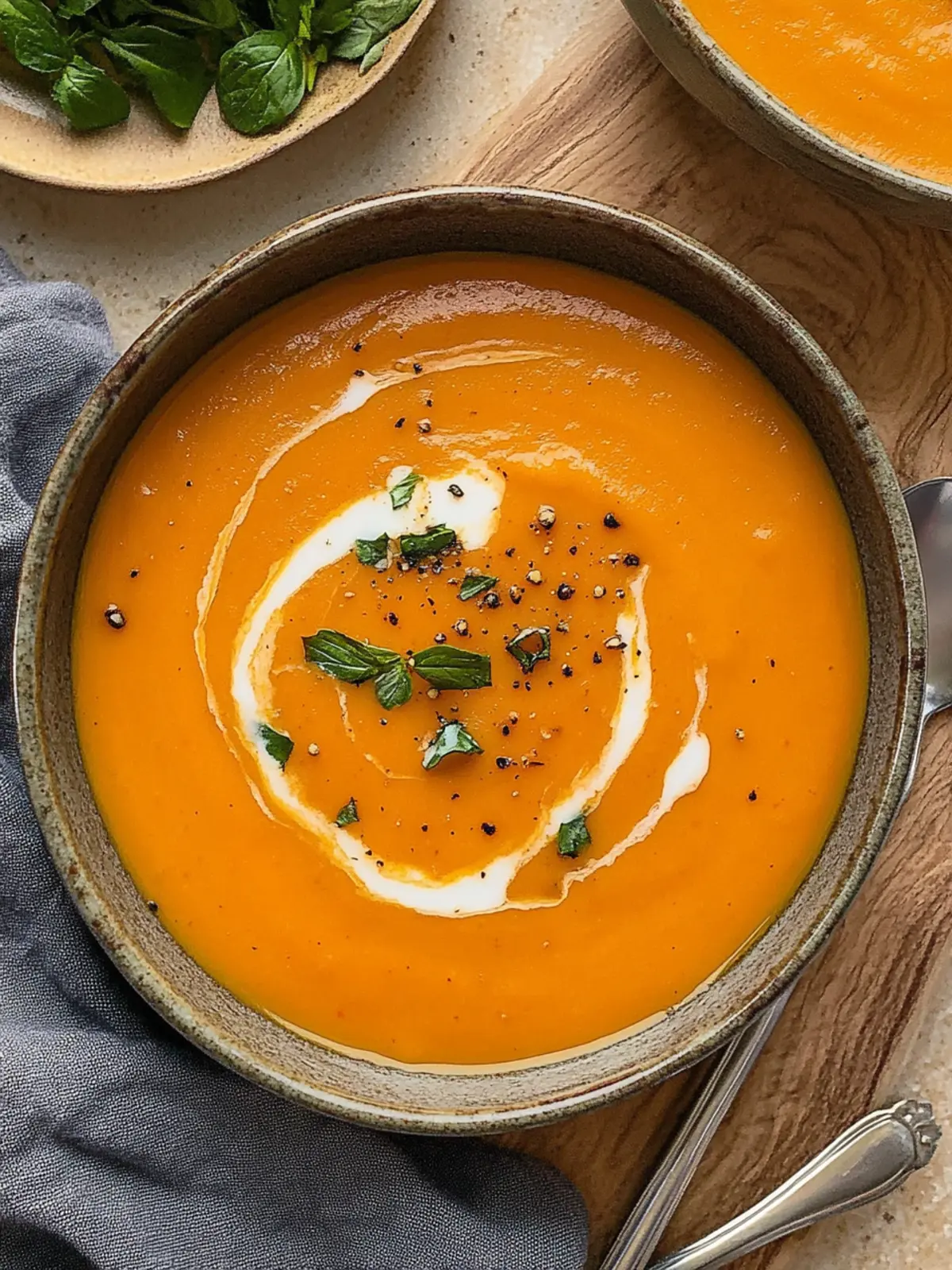 Maple Roasted Sweet Potato and Carrot Soup for Cozy Days 3 Maple Roasted Sweet Potato and Carrot Soup