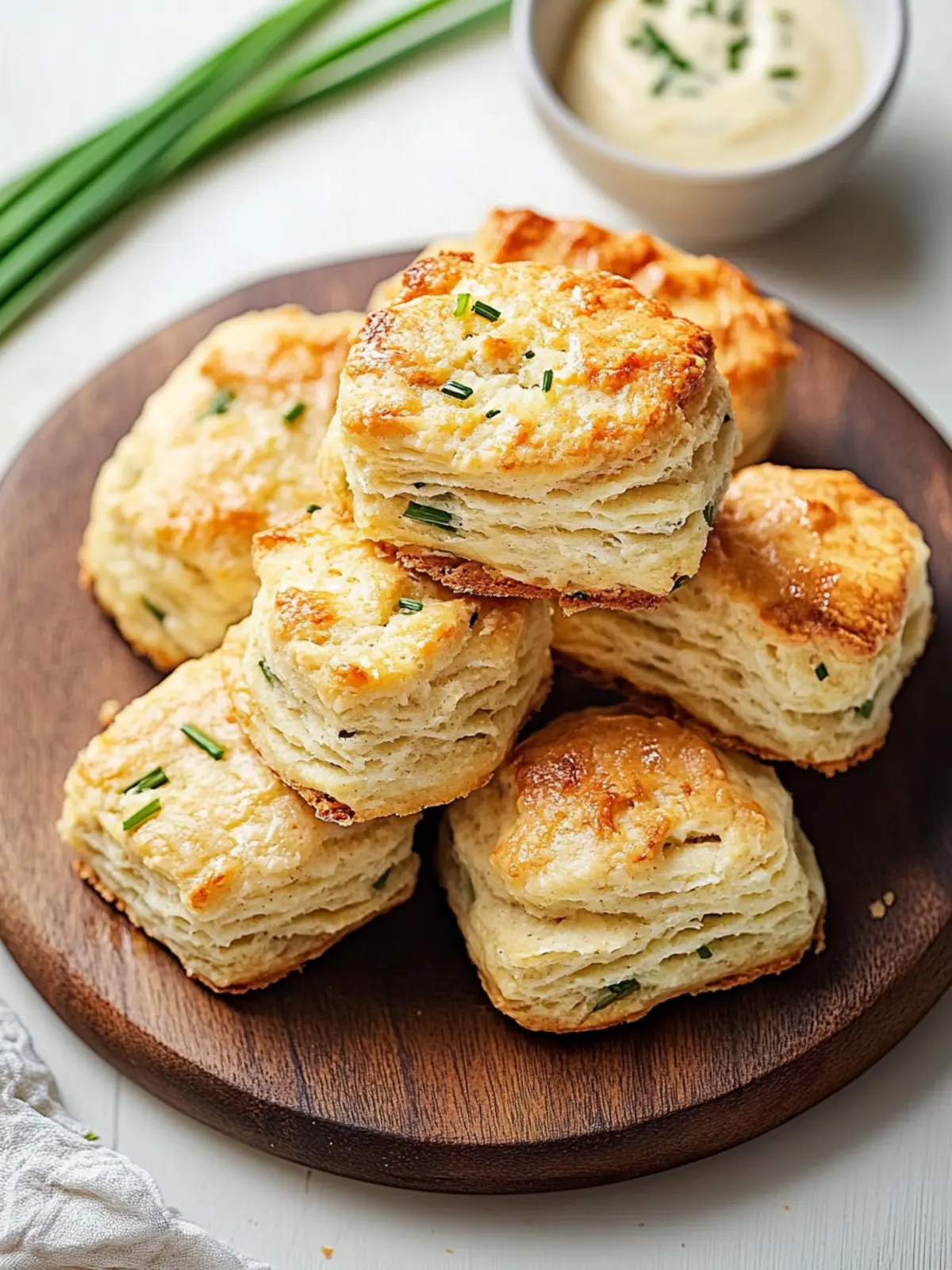 Onion Chive Biscuits