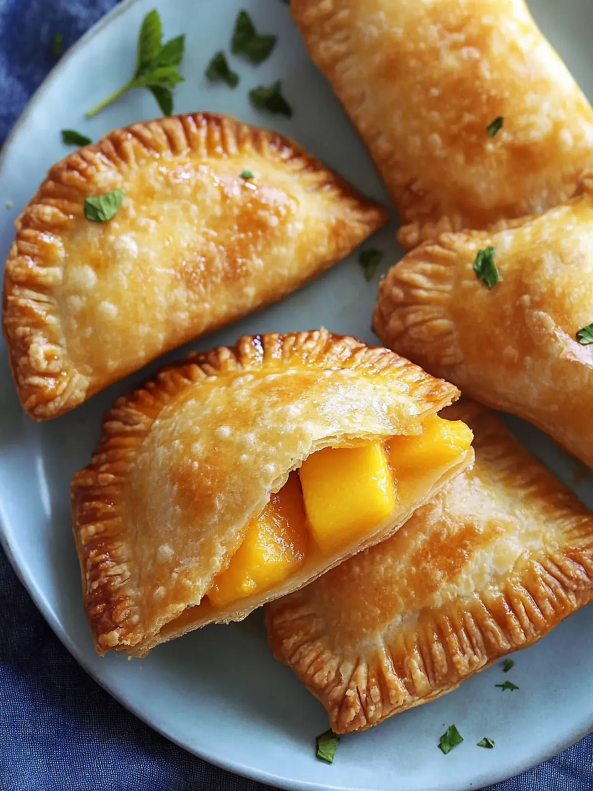 Peach Mango Pocket Pies