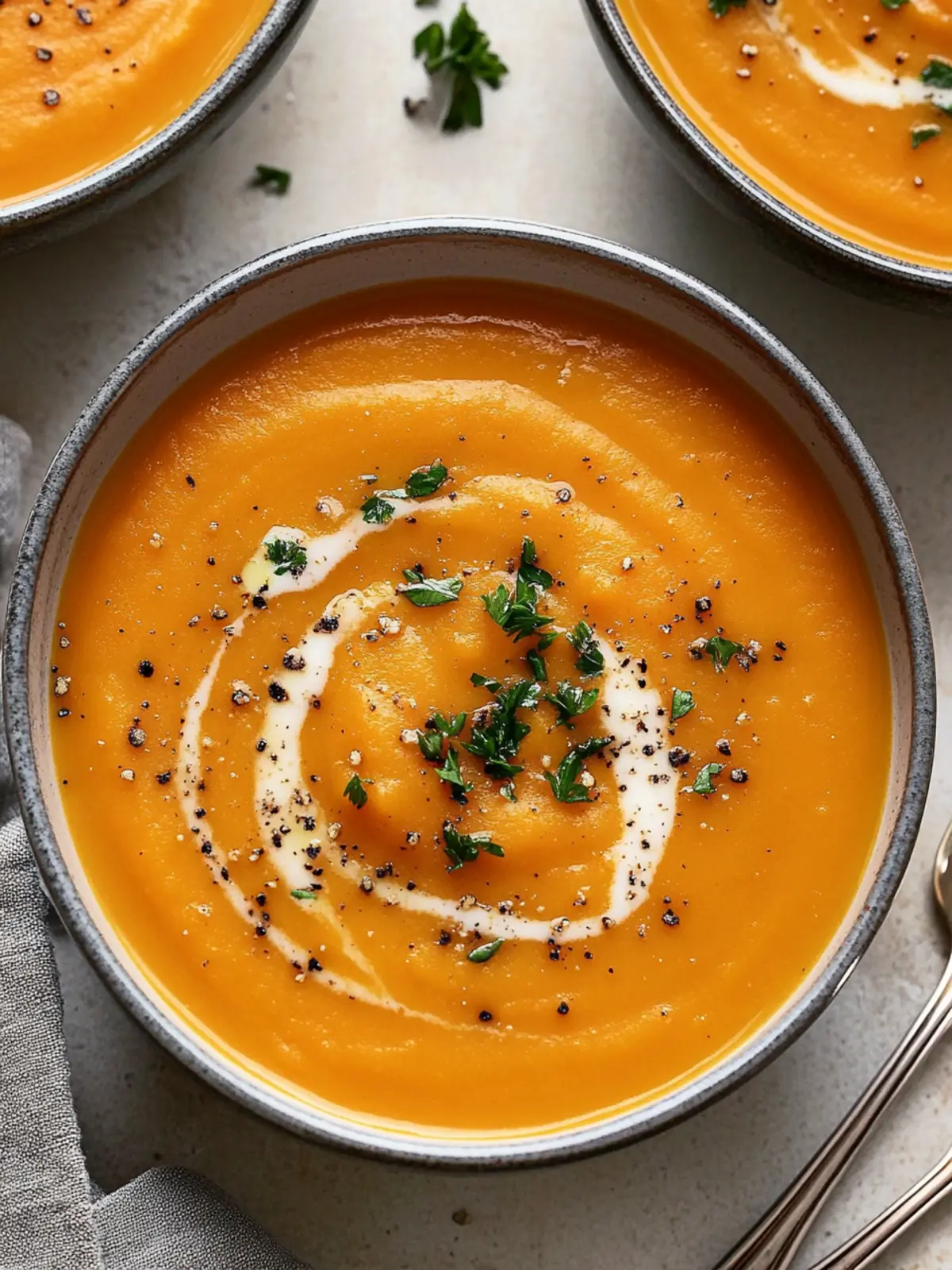 Maple Roasted Sweet Potato and Carrot Soup for Cozy Days 4 Maple Roasted Sweet Potato and Carrot Soup