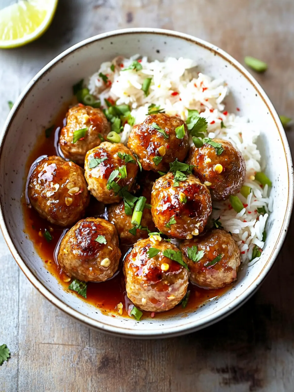 Irresistible Firecracker Chicken Meatballs Ready in 30 Minutes 3 Firecracker Chicken Meatballs
