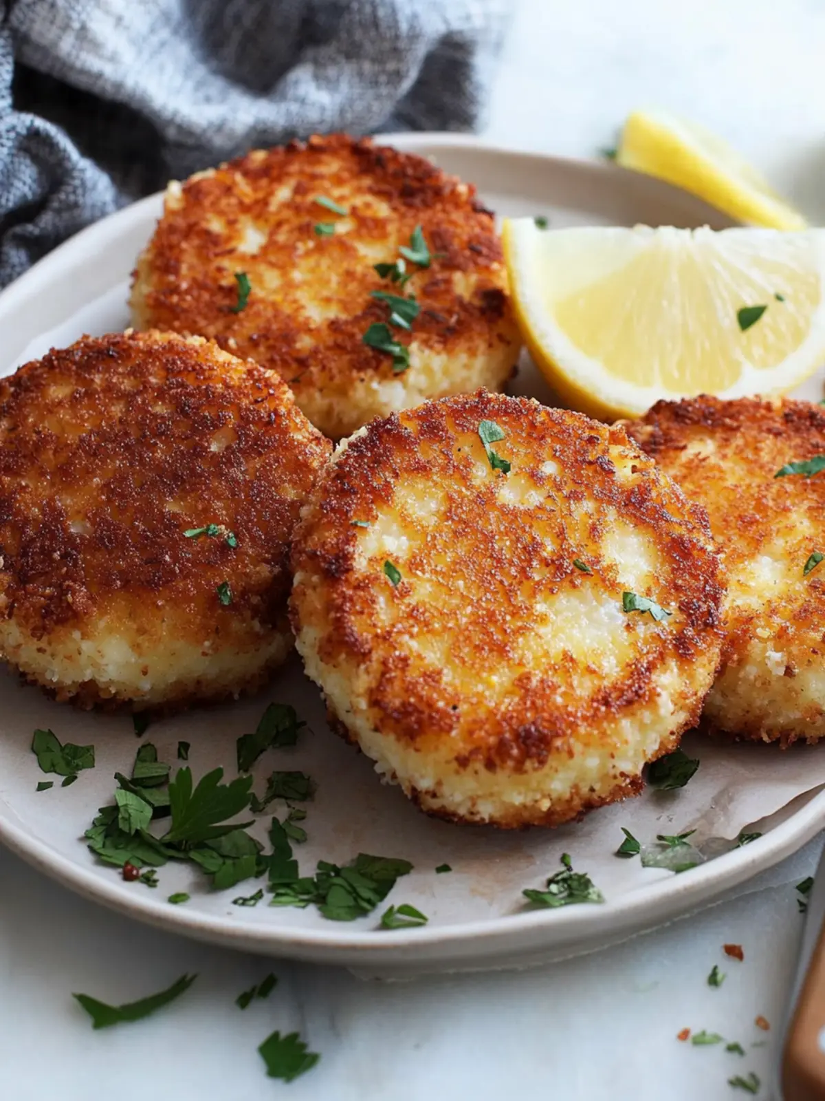 Cheesy Fried Grit Cakes: Your New Favorite Comfort Food! 2 Cheesy Fried Grit Cakes