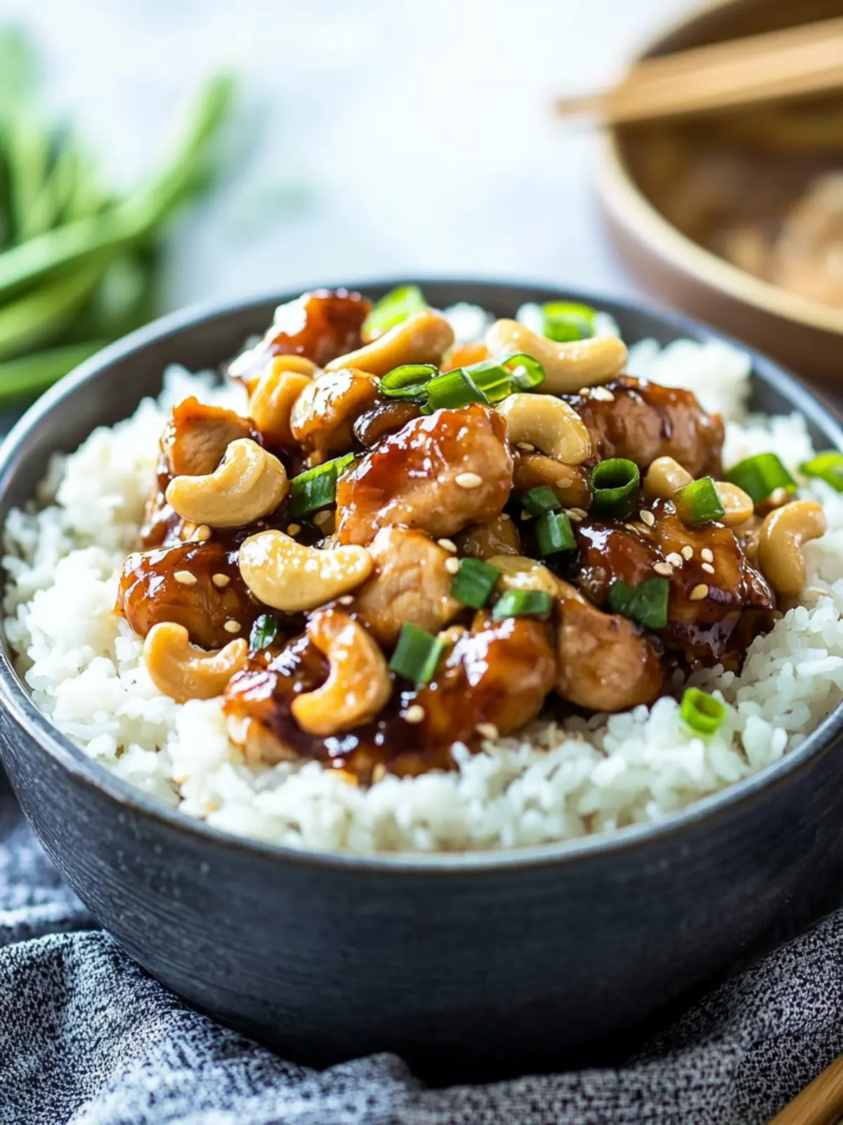Slow Cooker Cashew Chicken