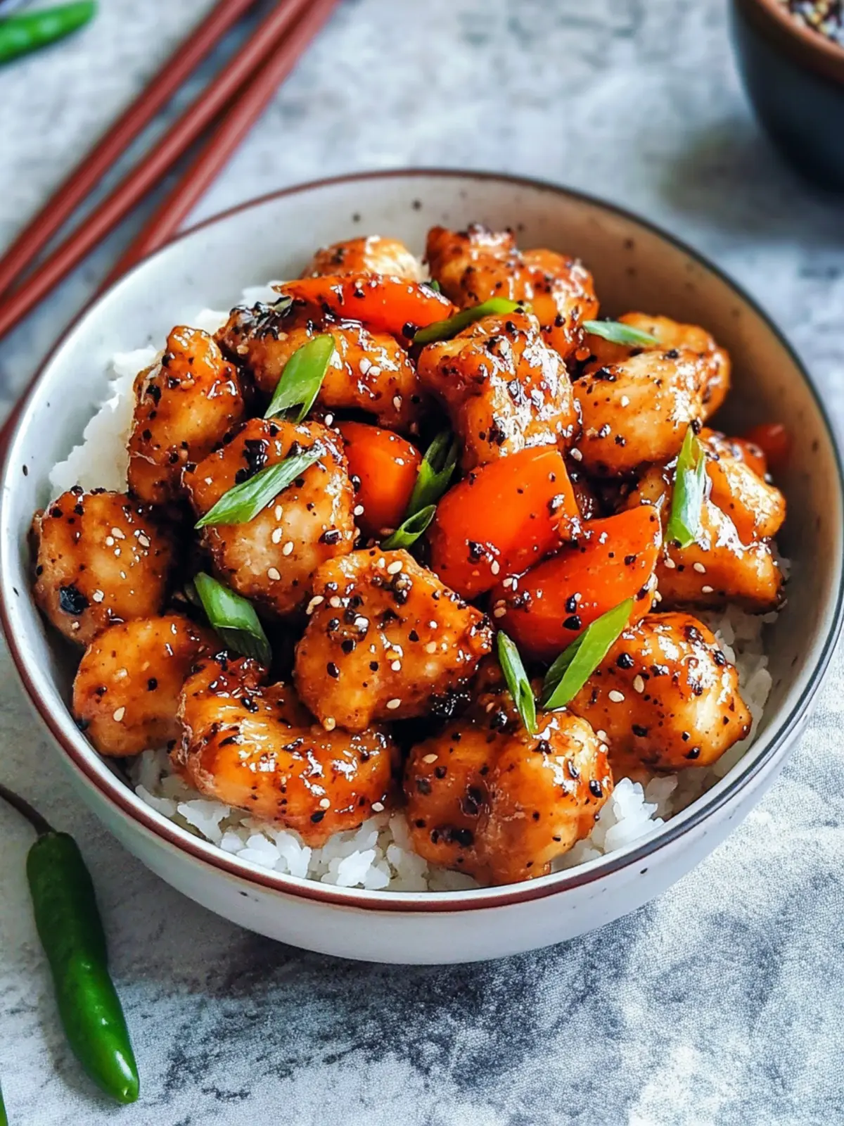 Savory Spicy Black Pepper Chicken for Your Next Cozy Dinner 2 Spicy Black Pepper Chicken