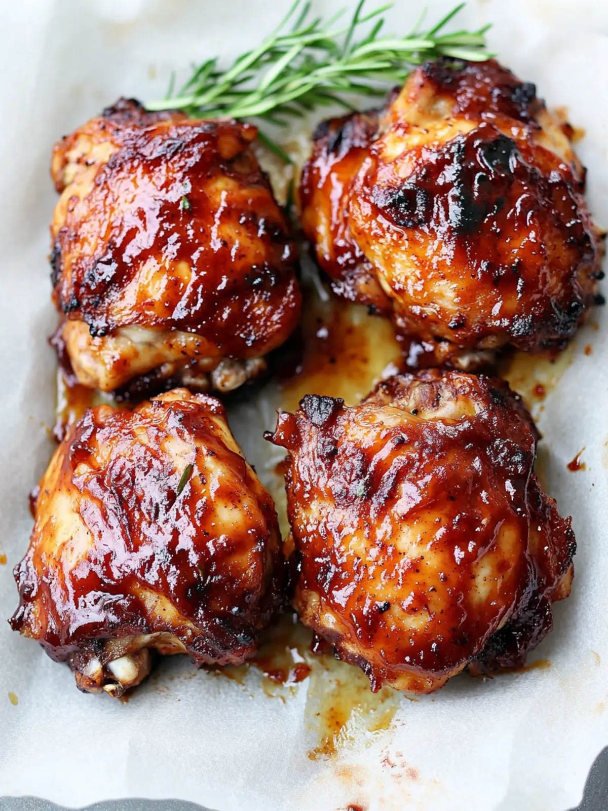 Irresistible Crispy Baked BBQ Chicken Thighs Recipe