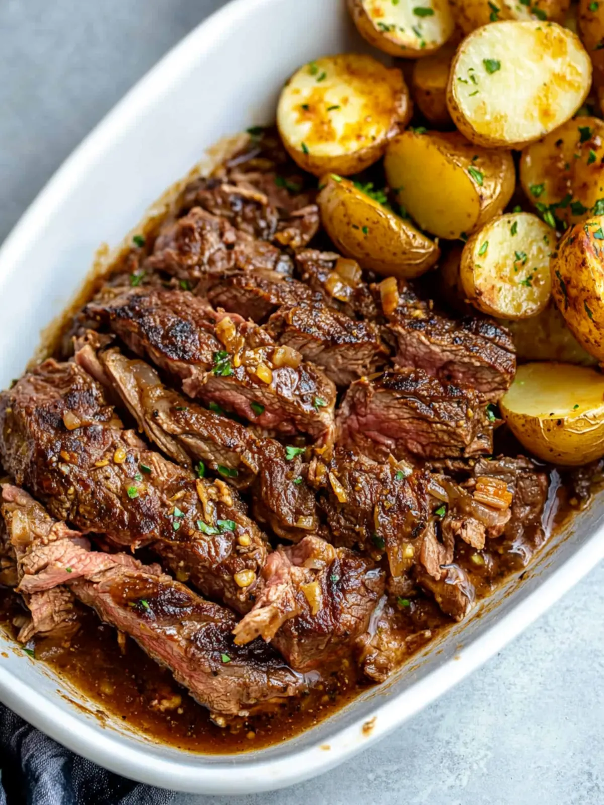 Garlic Butter Steak and Potatoes You Can't Resist! 3 Garlic Butter Steak and Potatoes