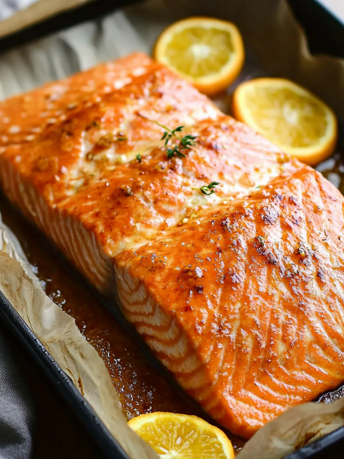 4 Ingredient Orange Salmon