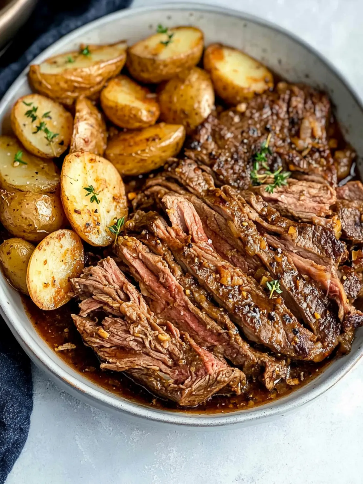 Garlic Butter Steak and Potatoes You Can't Resist! 4 Garlic Butter Steak and Potatoes