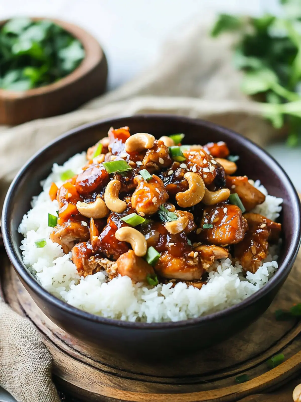 Slow Cooker Cashew Chicken