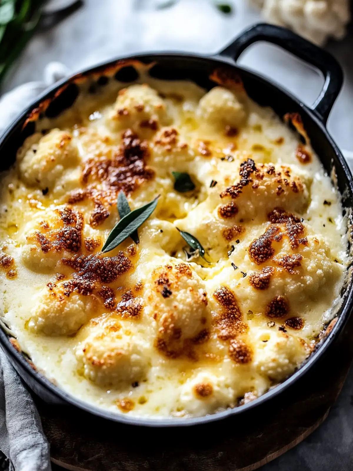 Cauliflower Cheese