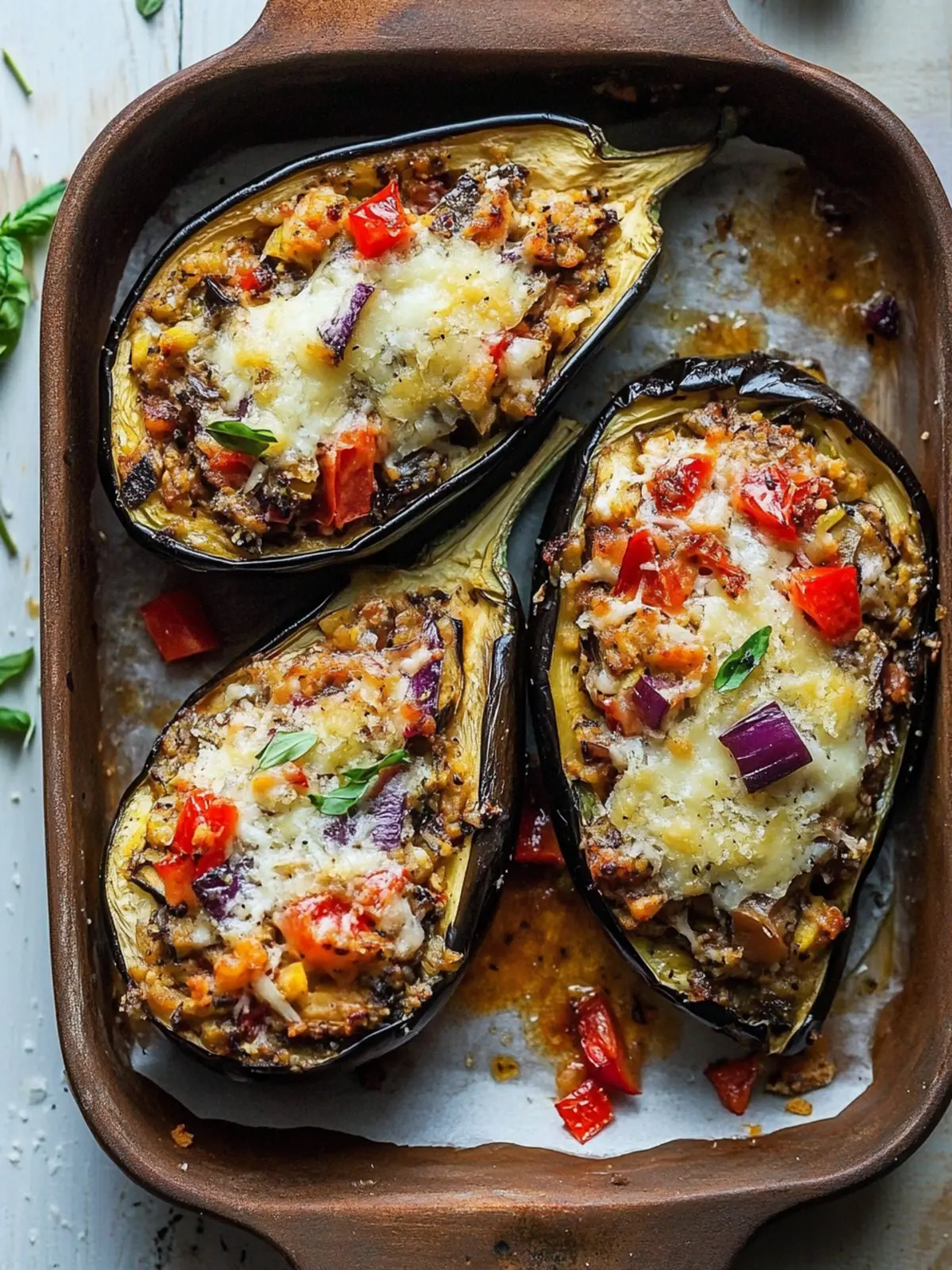 Savory Stuffed Eggplant: Easy Comfort Food You'll Love 4 Stuffed Eggplant