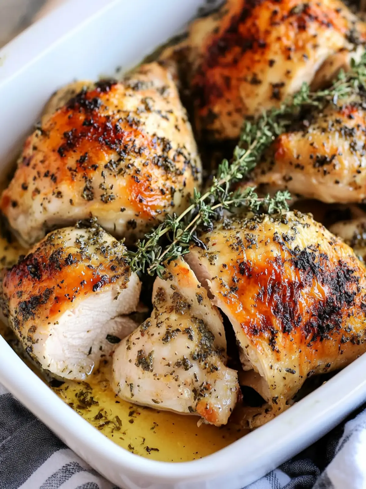 Italian Herb Roasted Chicken