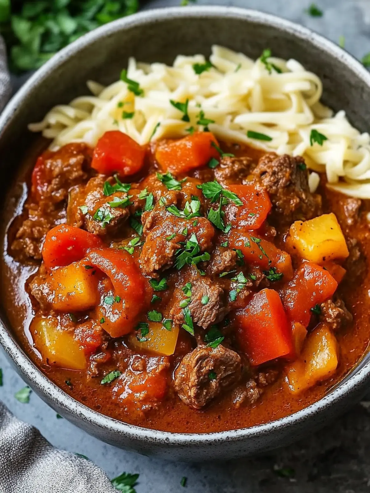 Slow Cooker Hungarian Goulash