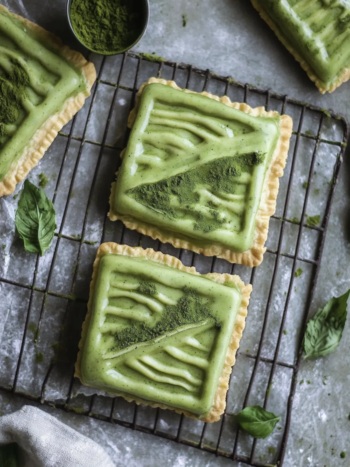 Gluten-Free Matcha Pop Tarts