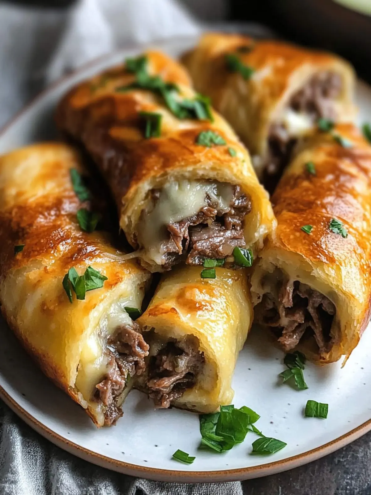 Golden Keto Philly Cheesesteak Rolls for Quick Dinner Bliss 4 Golden Keto Philly Cheesesteak Rolls