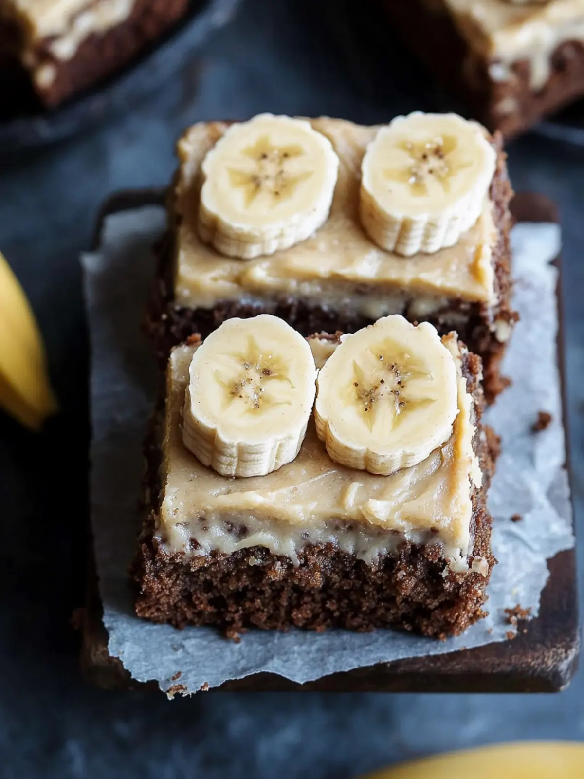 Easy Banana Bread Brownies with Brown Butter Frosting Bliss 2 Easy Banana Bread Brownies with Brown Butter Frosting