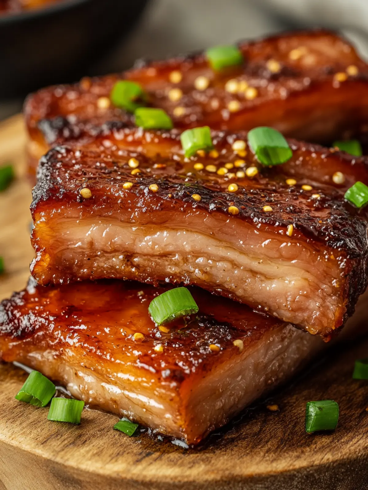 Spicy Air Fryer Pork Belly Strips