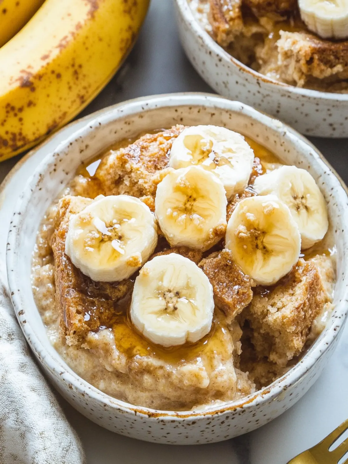 Irresistibly Creamy Banana Bread Pudding You'll Love 3 Banana Bread Pudding