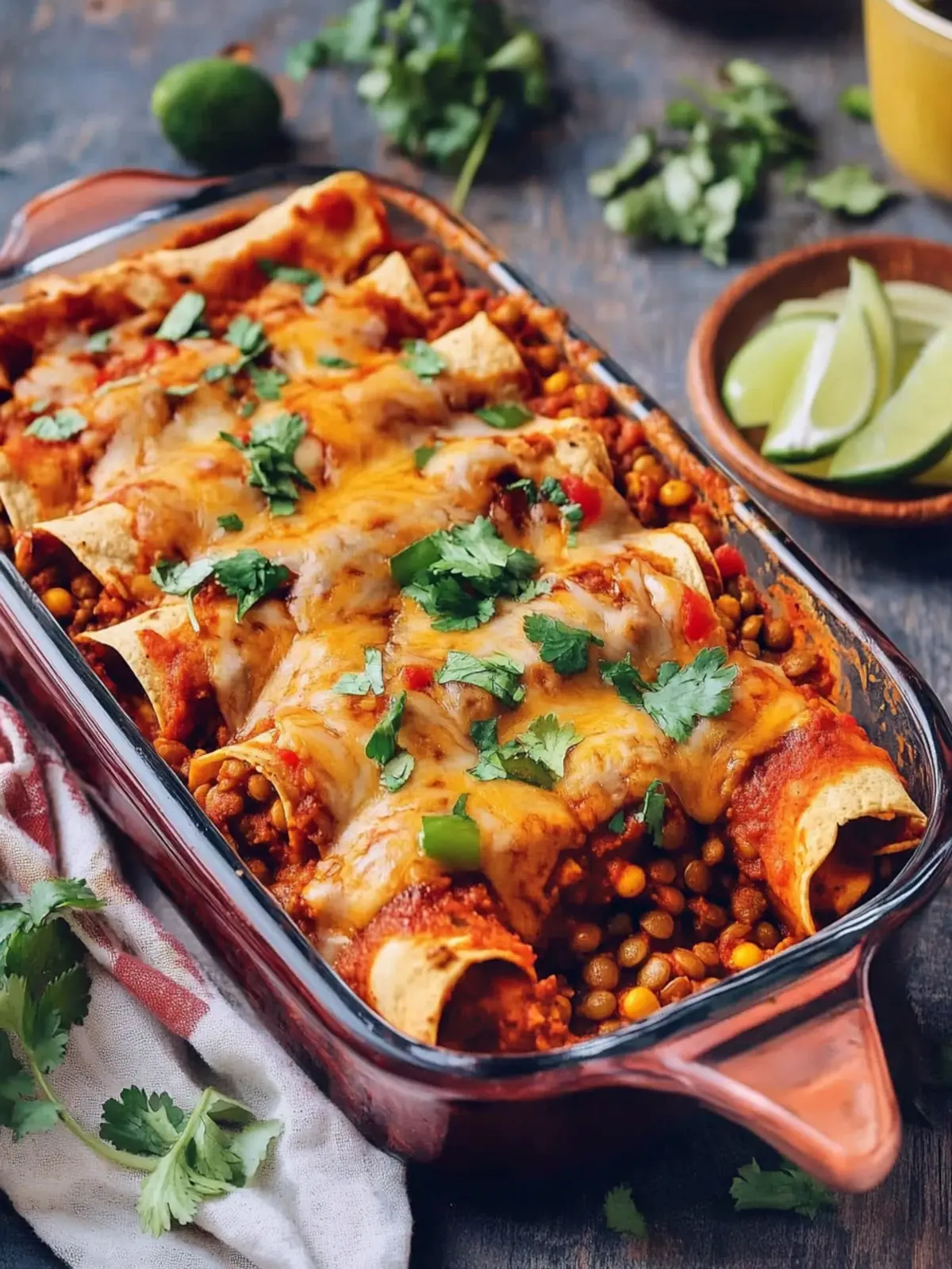 The Best Vegan Enchiladas With Lentils You’ll Adore 3 The Best Vegan Enchiladas With Lentils