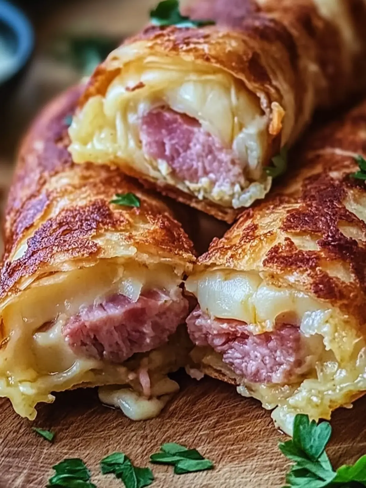 Keto Crispy Reuben Roll-Ups: Crunchy, Creamy, Guilt-Free Snack 2 Keto Crispy Reuben Roll-Ups