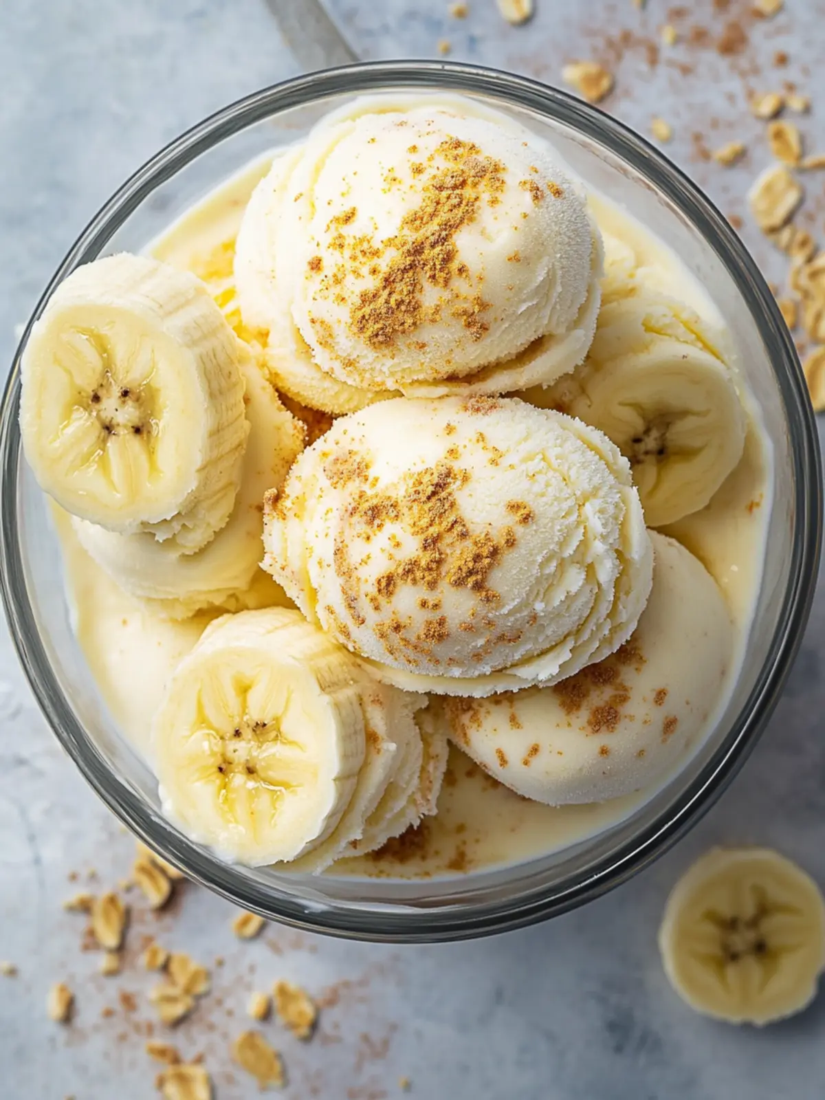 Creamy Banana Greek Frozen Yogurt That's Totally Guilt-Free 2 Banana Greek Frozen Yogurt