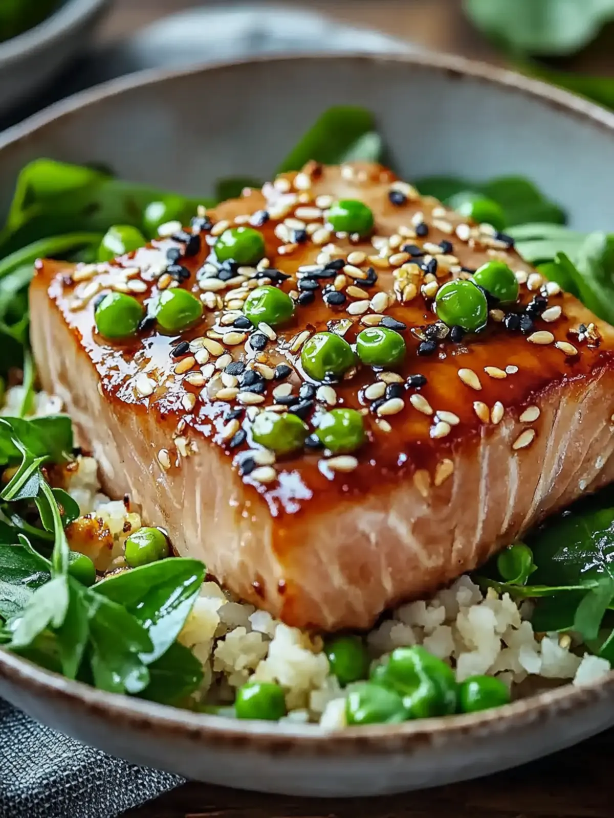 Savory Sesame Ginger Asian Tuna Steak in 25 Minutes 2 Sesame Ginger Asian Tuna Steak