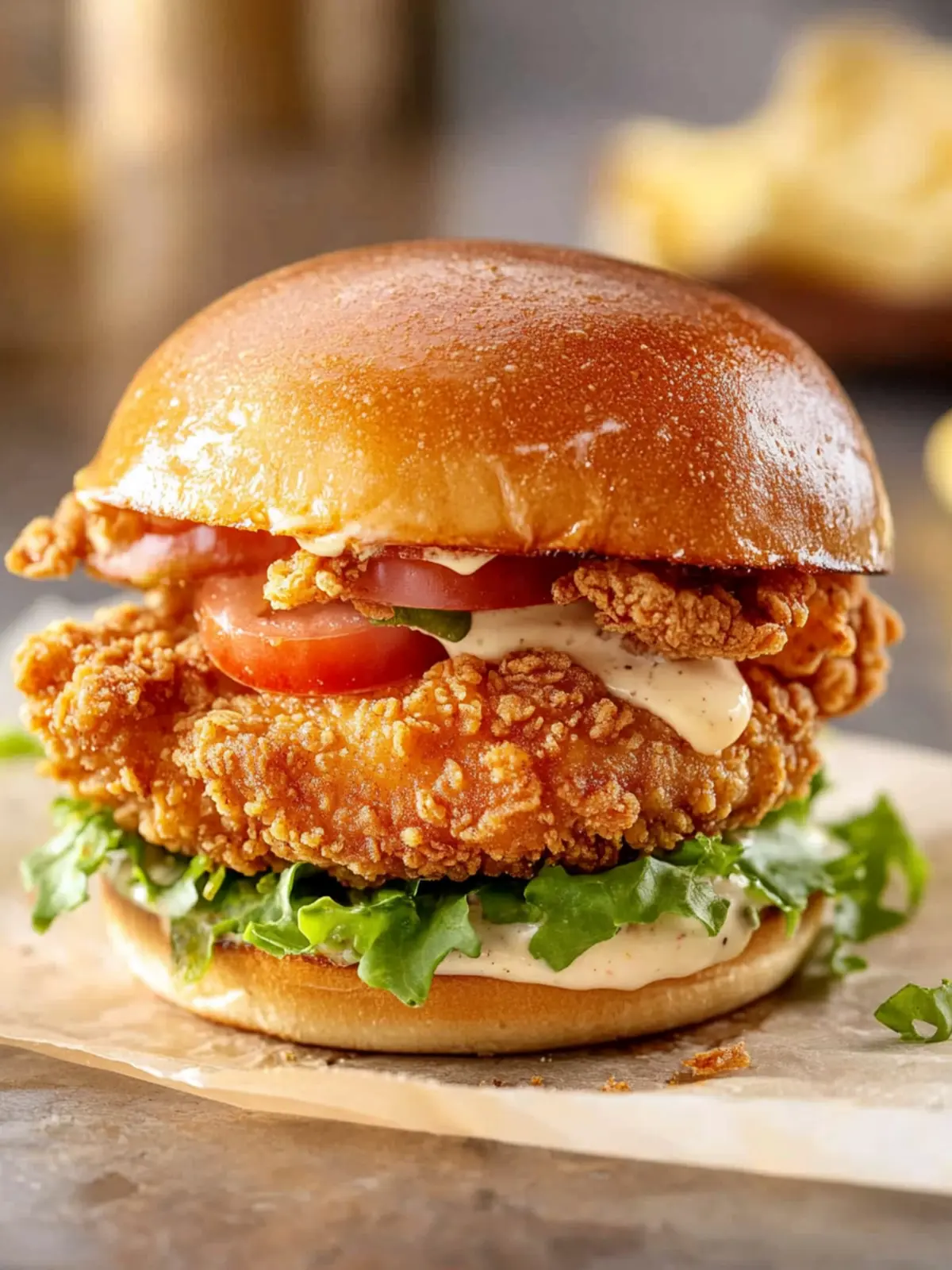 Cowboy Butter Crispy Chicken Sandwich for Ultimate Flavor Fun 5 Cowboy Butter Crispy Chicken Sandwich