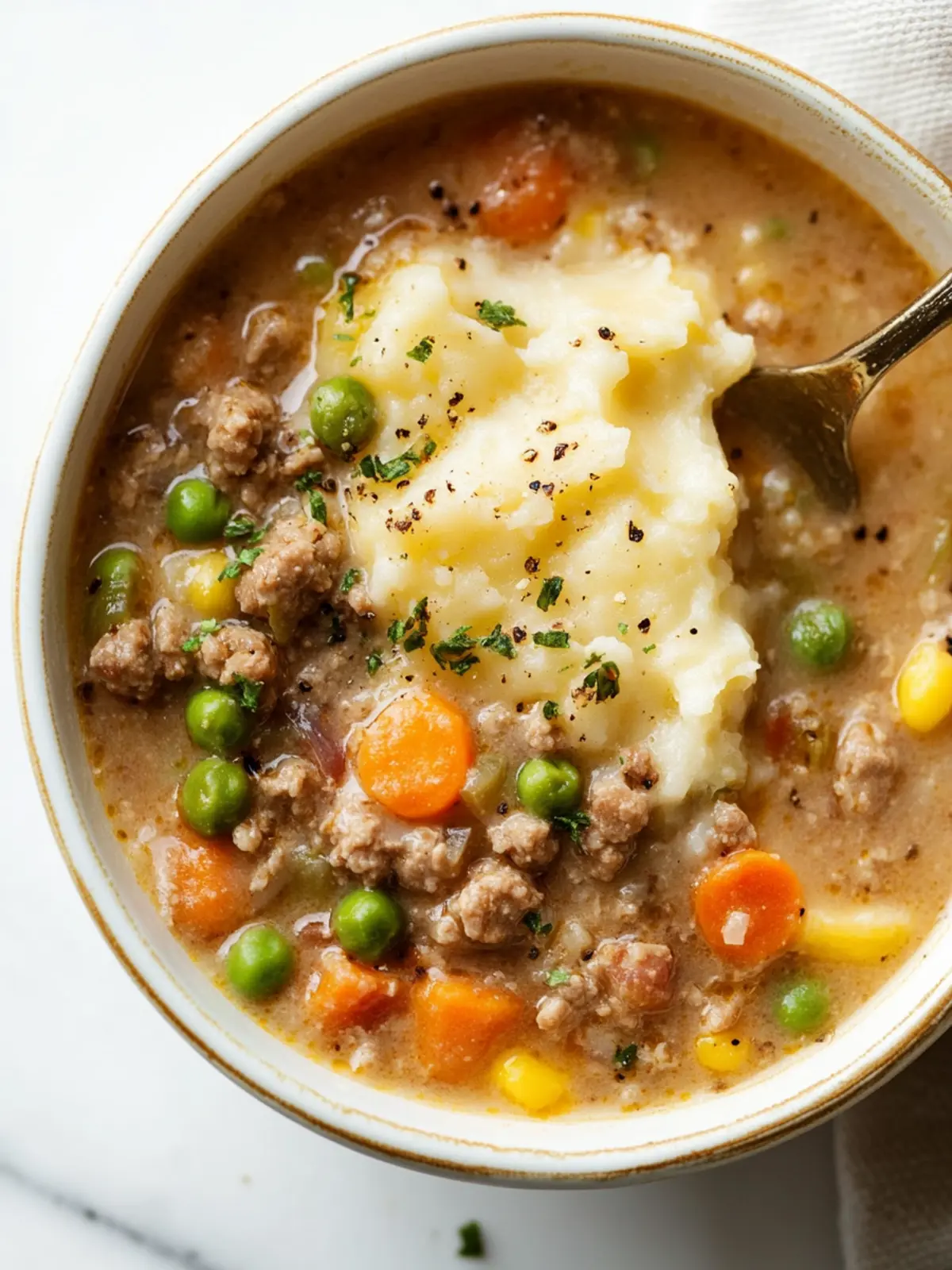 Easy Shepherd's Pie Soup: Comforting & Hearty Delight