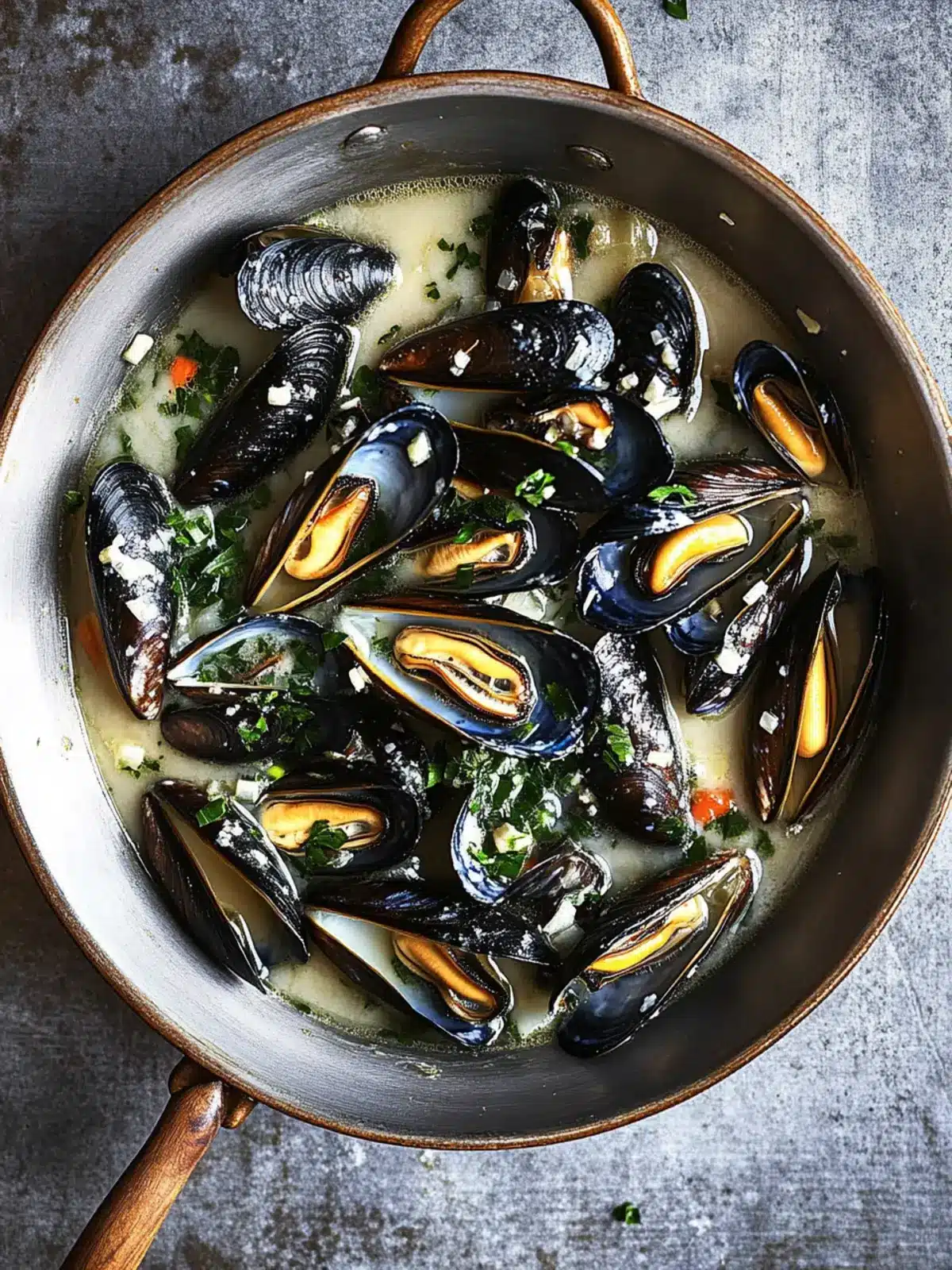 Mussels in Garlic Miso Broth: A Savory Umami Delight 5 Mussels in Garlic Miso Broth