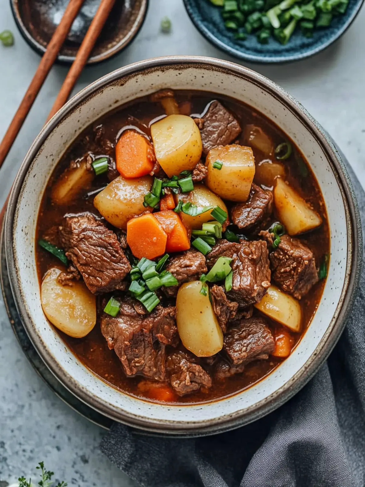 Perfectly Comforting Chinese Beef Stew with Potatoes Tonight 4 Chinese Beef Stew with Potatoes
