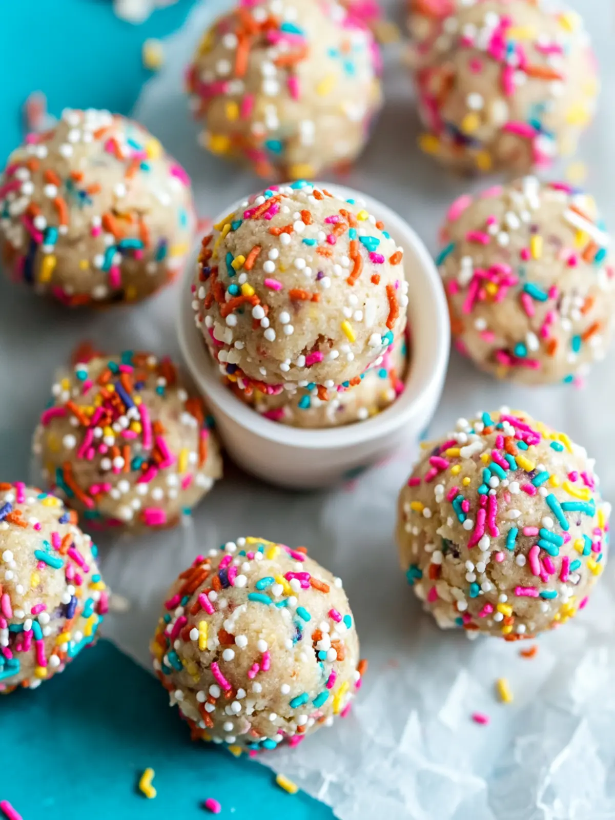Indulge Guilt-Free with Cake Batter Protein Balls Delight 2 Cake Batter Protein Balls