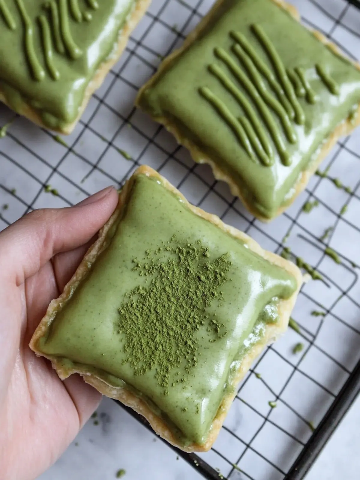 Gluten-Free Matcha Pop Tarts