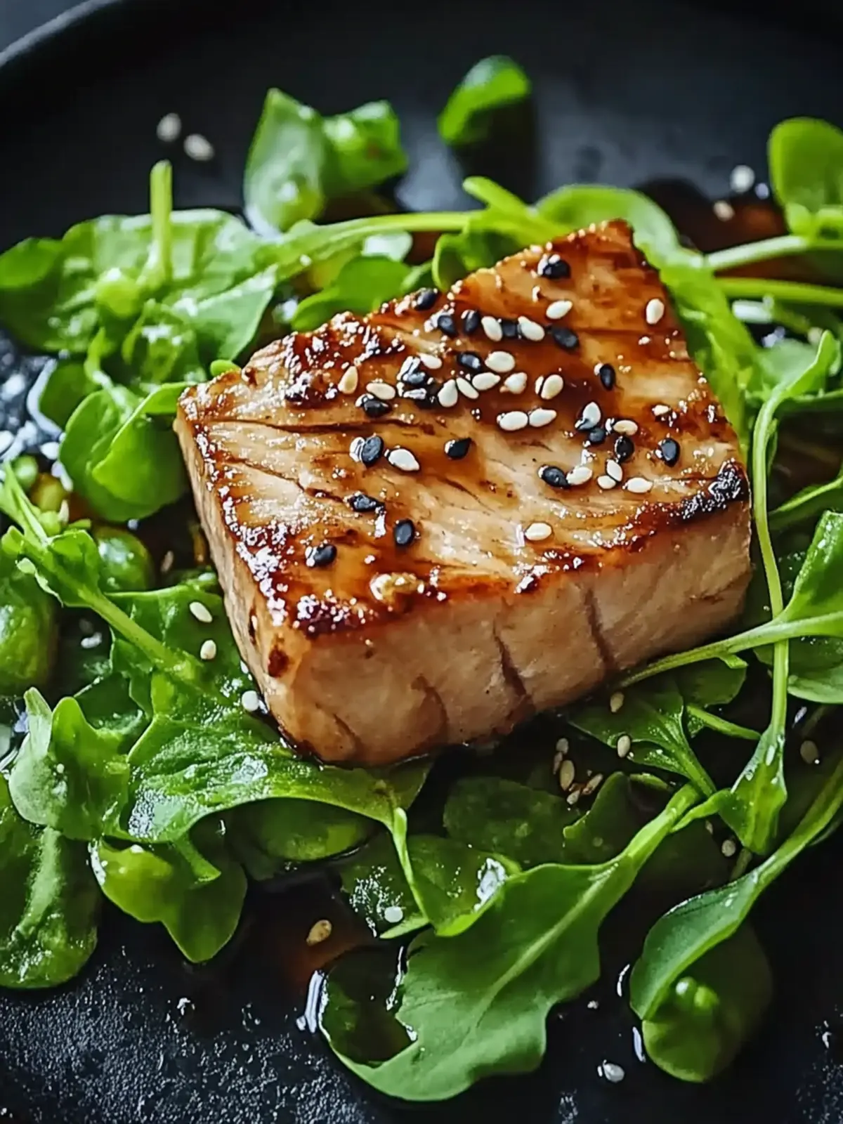 Savory Sesame Ginger Asian Tuna Steak in 25 Minutes 5 Sesame Ginger Asian Tuna Steak