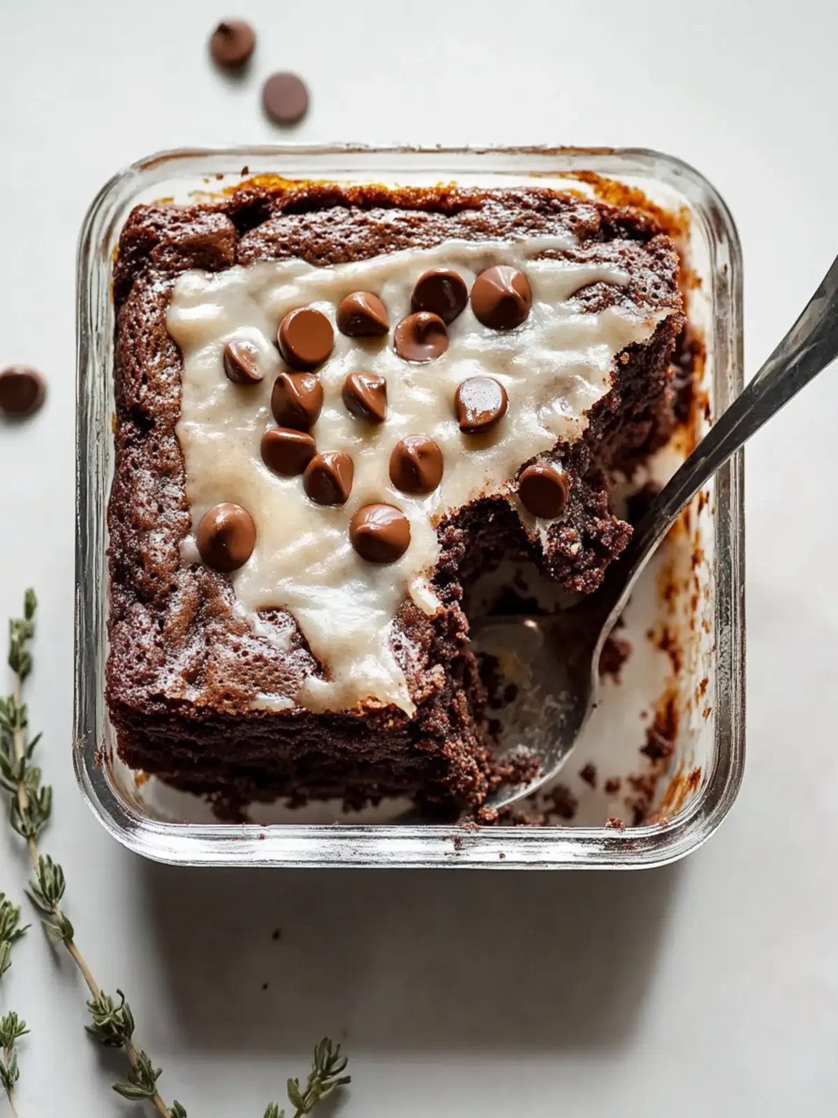 Easy 2-Minute Protein Brownie