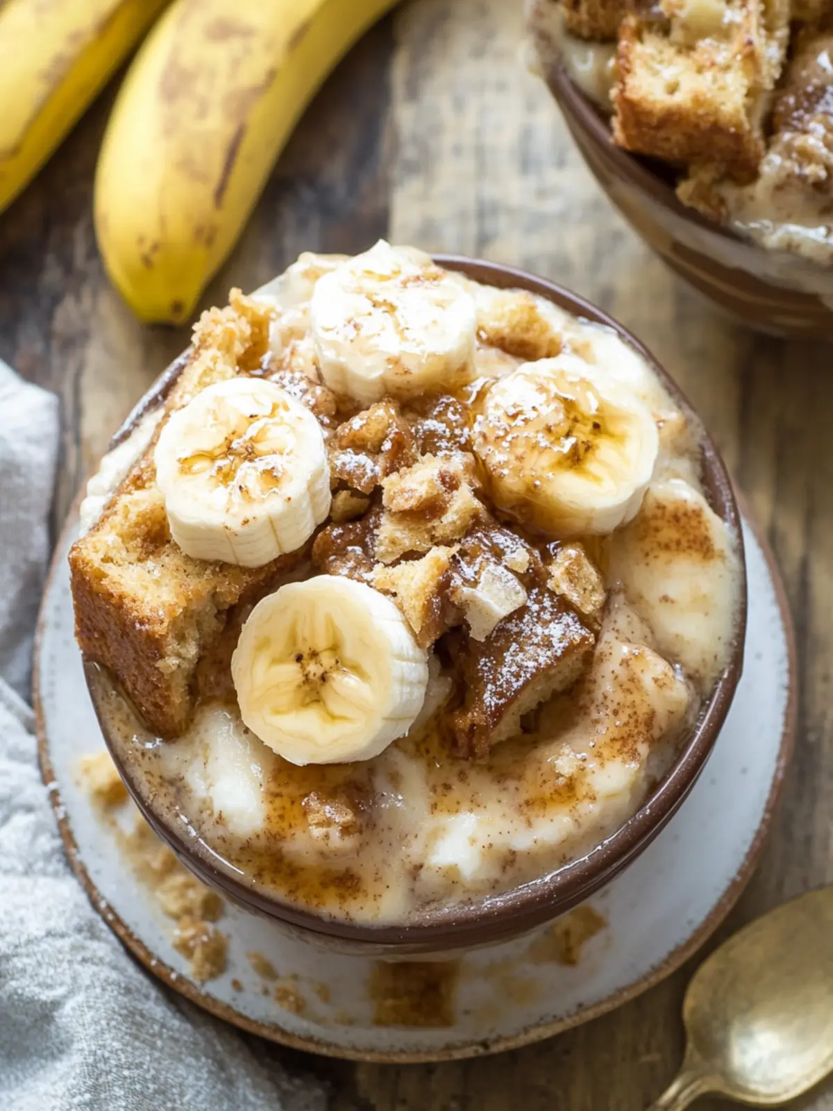 Irresistibly Creamy Banana Bread Pudding You'll Love 4 Banana Bread Pudding