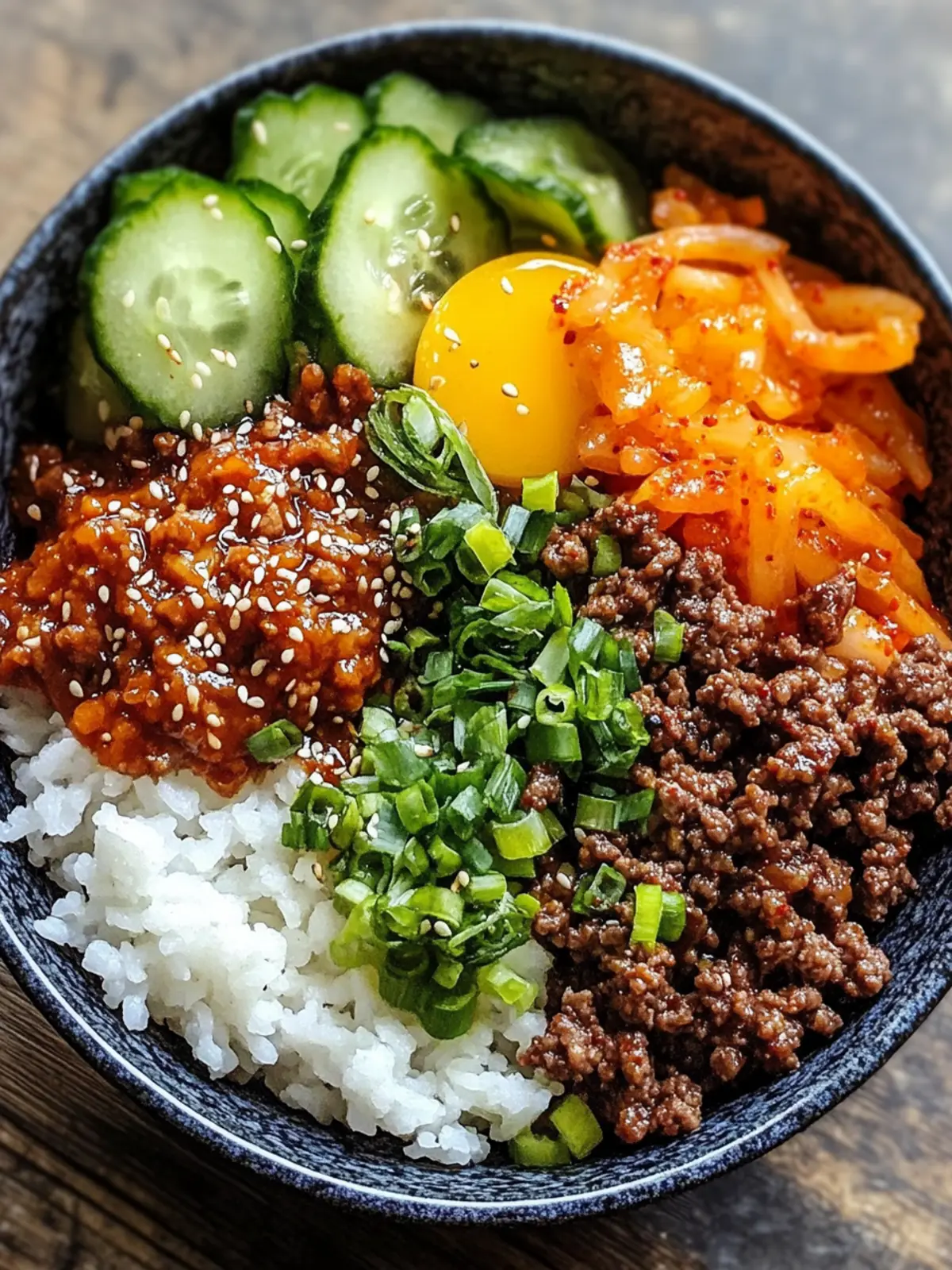 Korean Ground Beef Bowl