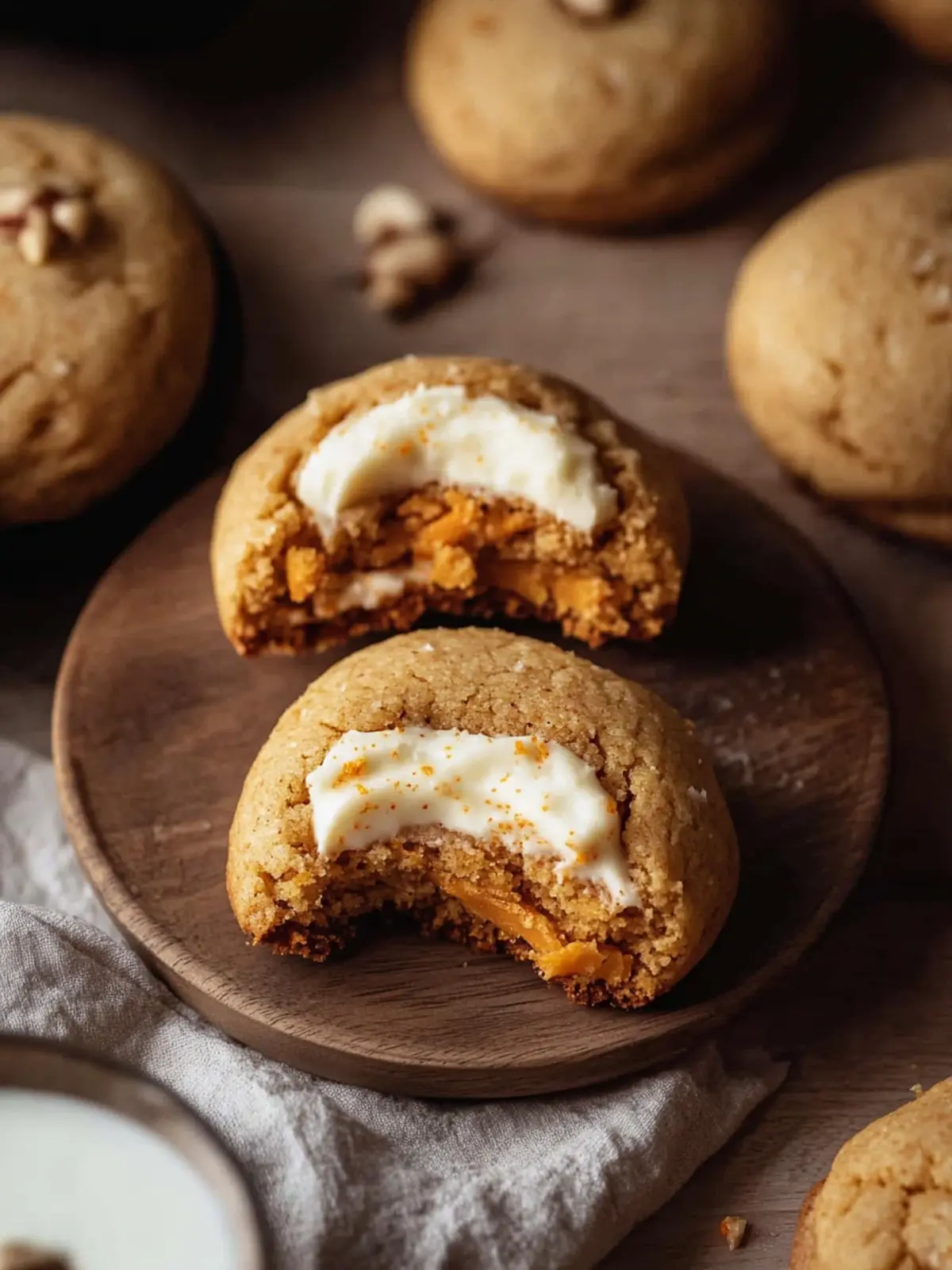 Irresistible Carrot Cake Cookies with Creamy Surprise Filling 5 Carrot cake cookies