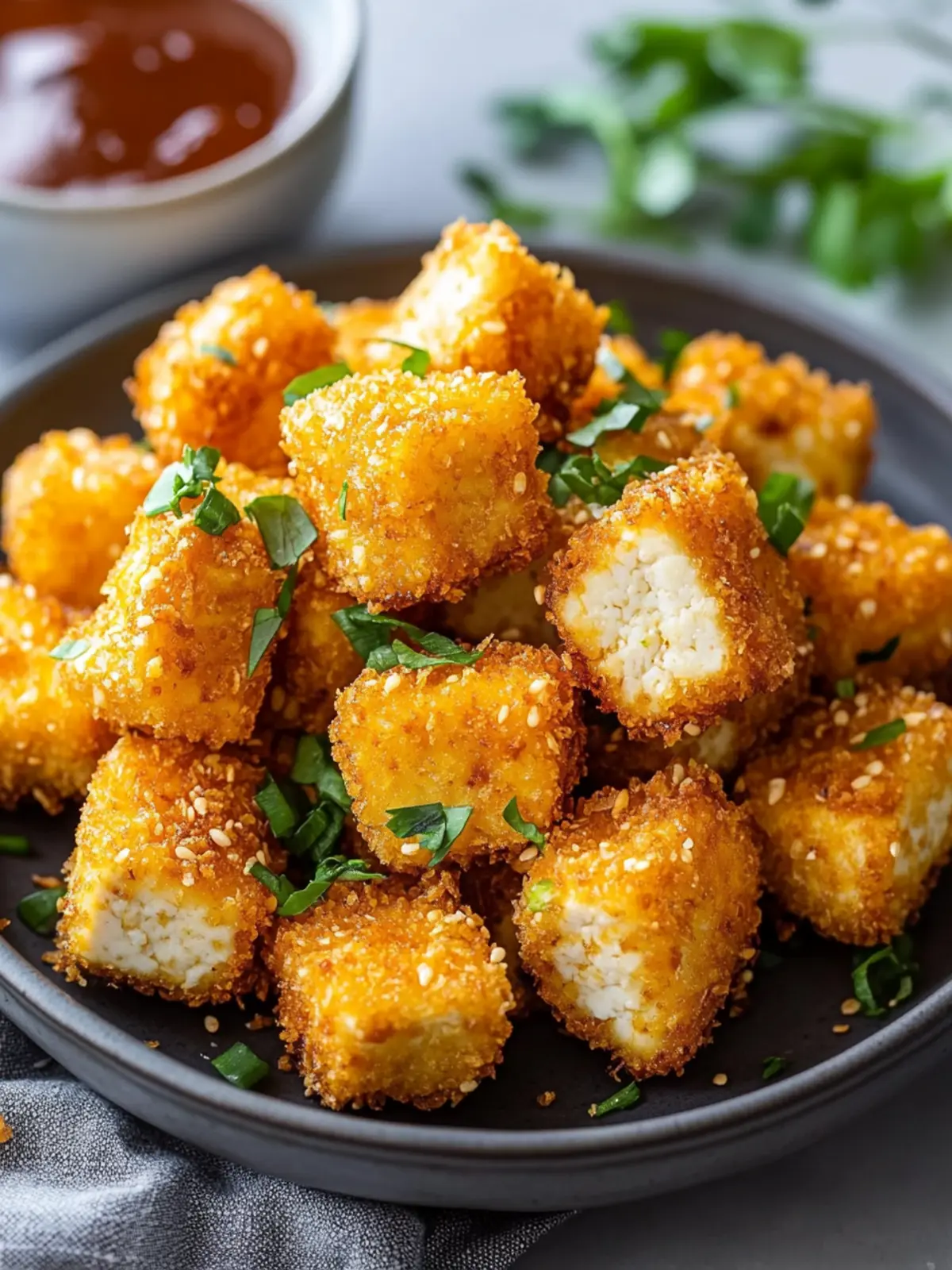 Crispy Baked Tofu Nuggets: Your Go-To Healthy Snack Delight 5 Crispy Baked Tofu Nuggets