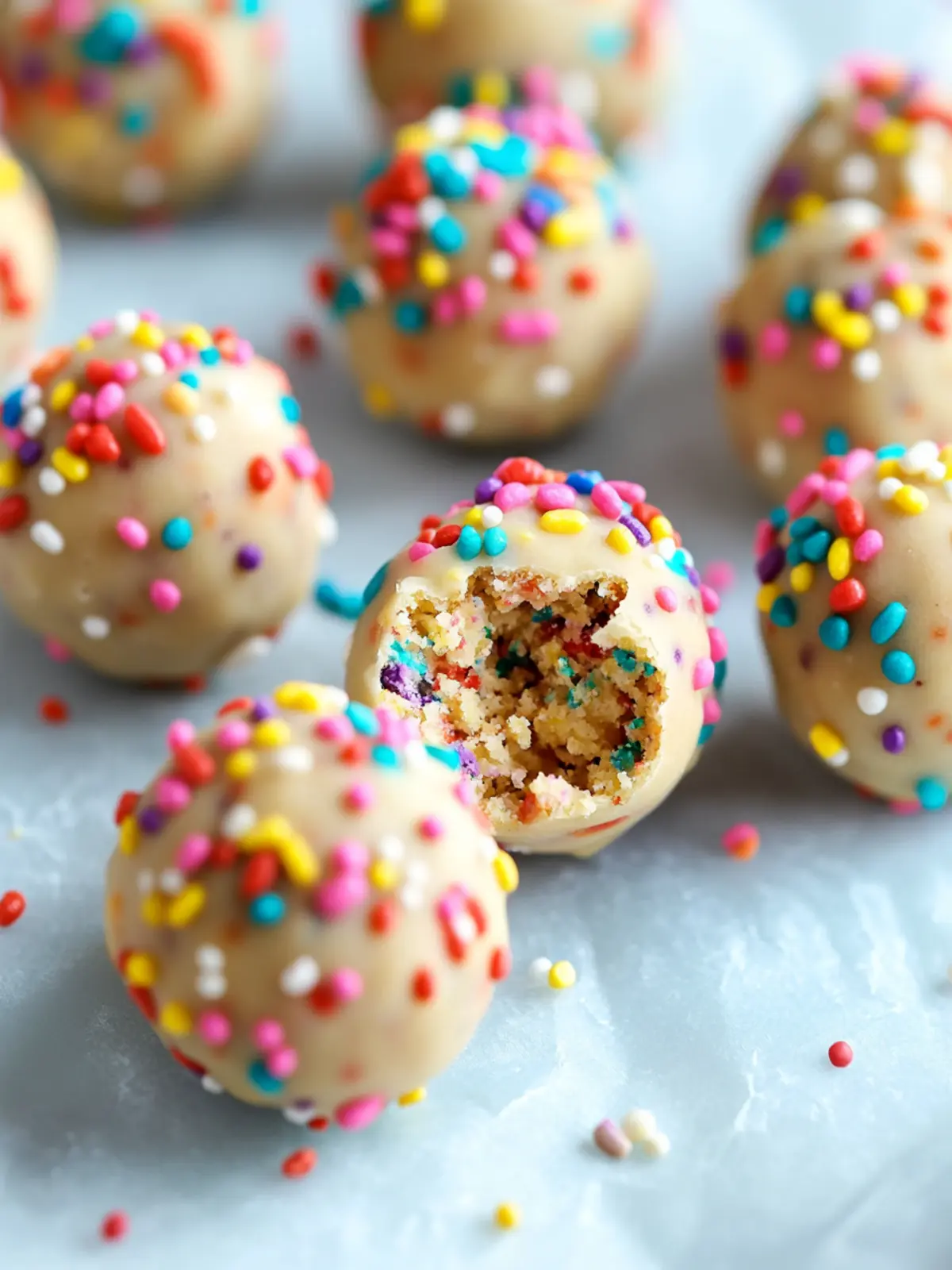 Indulge Guilt-Free with Cake Batter Protein Balls Delight 5 Cake Batter Protein Balls