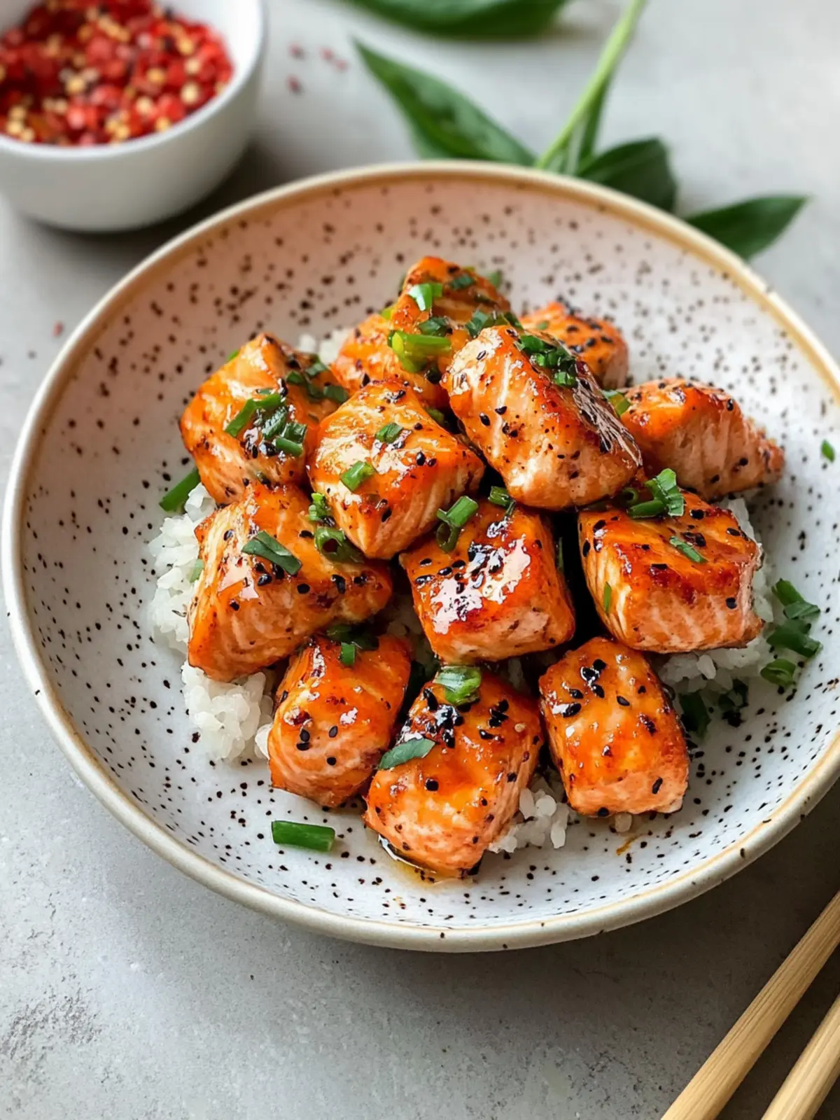 Bang Bang Salmon Bites
