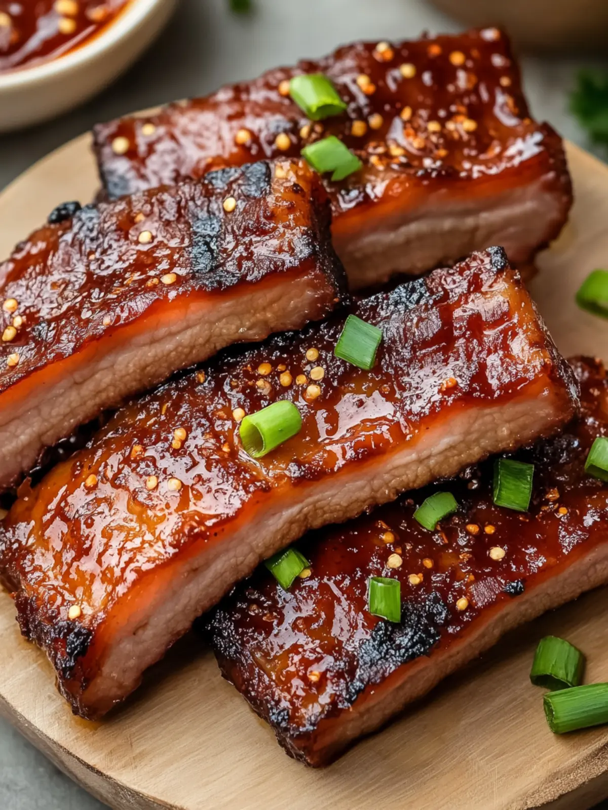 Spicy Air Fryer Pork Belly Strips
