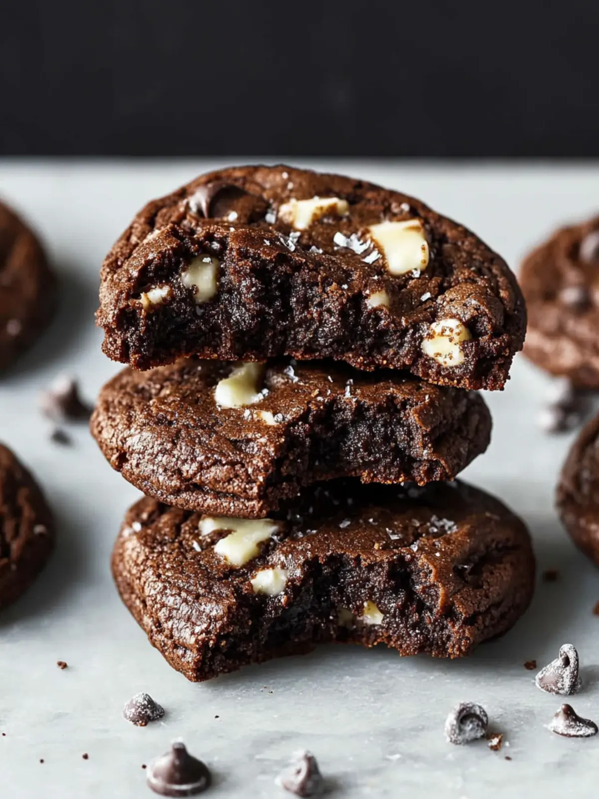 Triple Chocolate NYC Cookies
