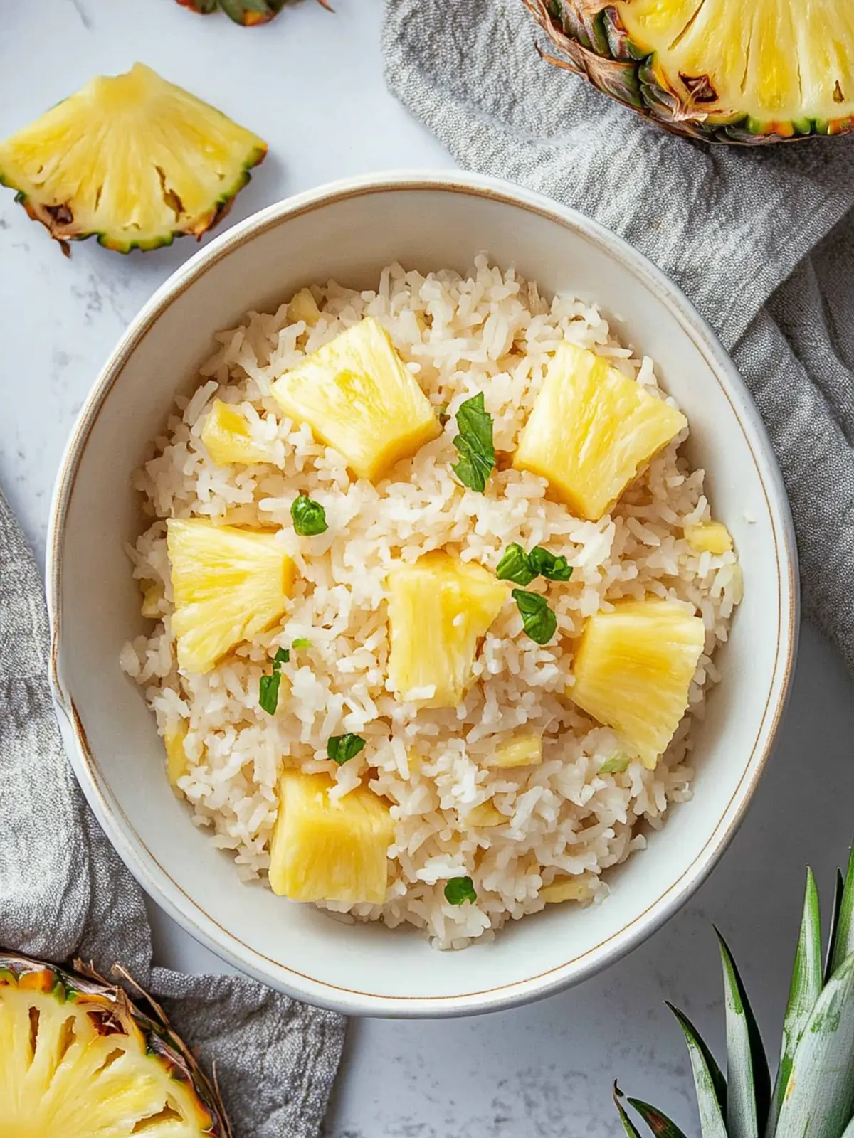 Irresistible Pineapple Coconut Rice for a Tropical Twist 4 Pineapple Coconut Rice